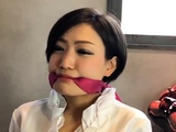Japanese girls tied